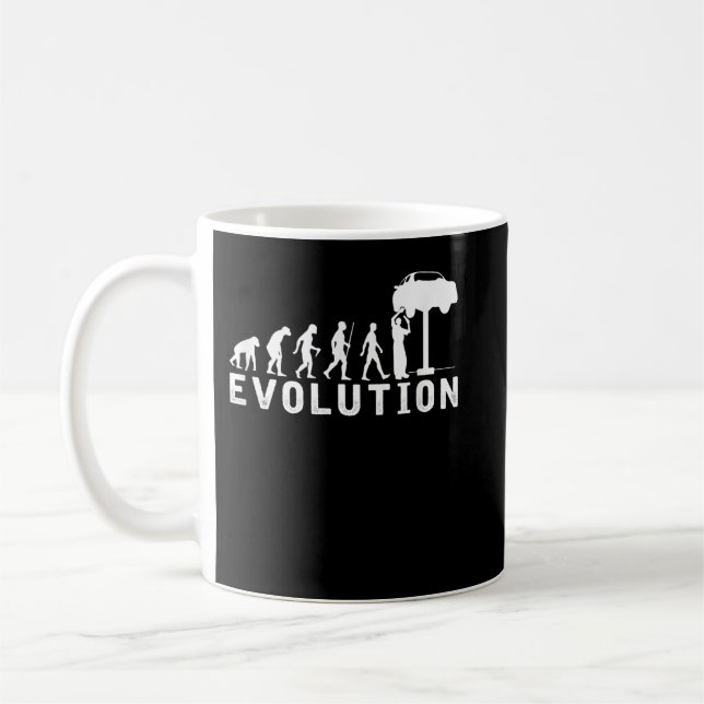 Bilmekanikutveckling Kaffemugg (Vänster)