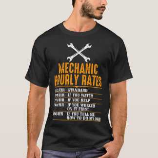 Bilmekaniska timtaxor för nukleärt mekaniskt arbet t shirt