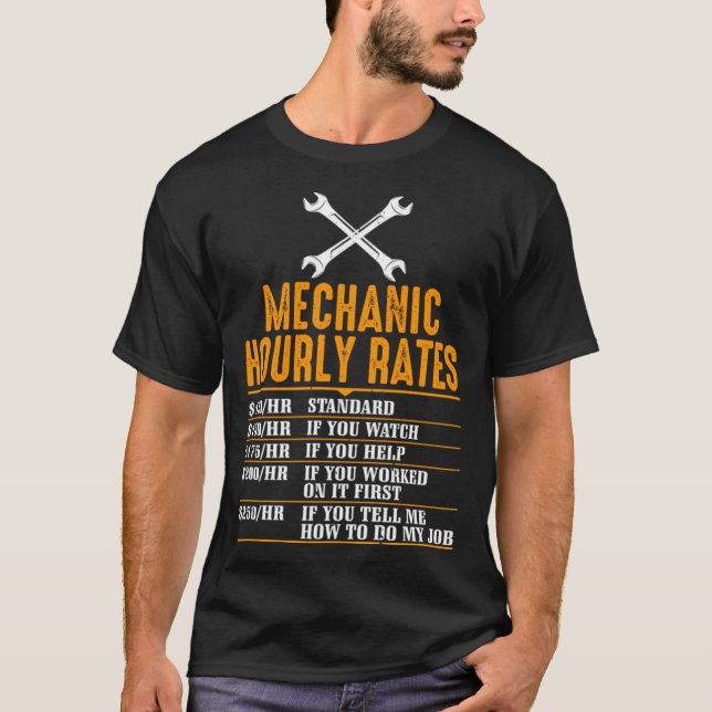 Bilmekaniska timtaxor för nukleärt mekaniskt arbet t shirt (Framsida)