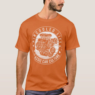 Bilmotor Luftkyld Liv Klassisk Bil vintage T Shirt