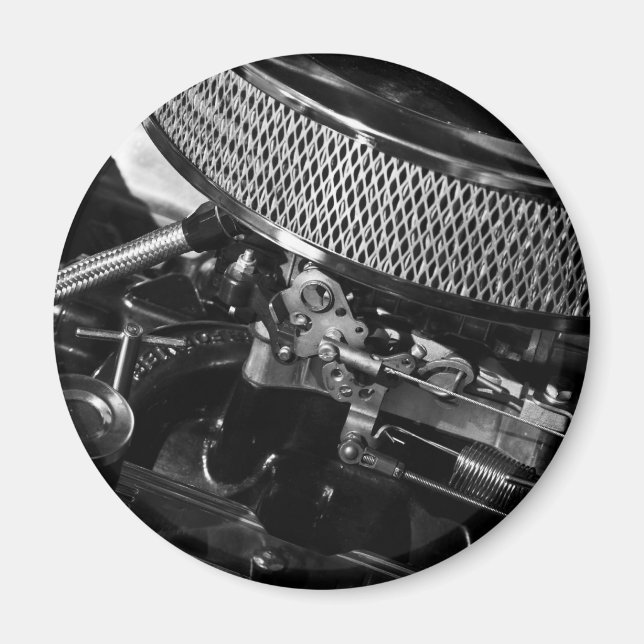 Bilmotormagnet Magnet (Framsidan)