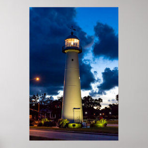 Biloxi fyr Poster 20 x 30
