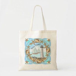 Biloxi Lighthouse tote bag Tygkasse