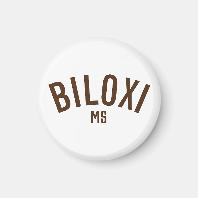 Biloxi, Mississippi Magnet (Framsidan)