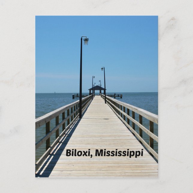 Biloxi, MS Vykort (Framsida)