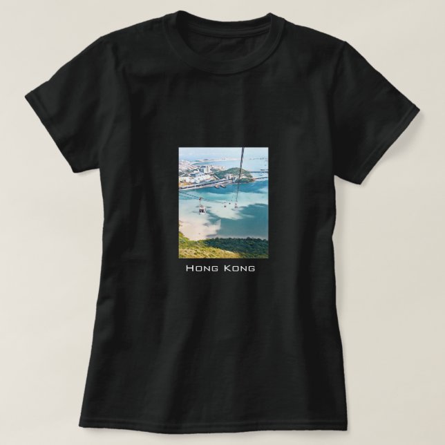 Bilresa med Hong Kong-kabel T Shirt (Design framsida)