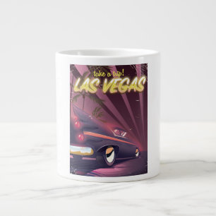 Bilreseaffisch för Las Vegas Classic Jumbo Mugg