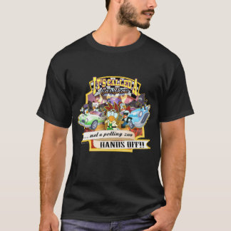 BilShow - lampglaset blir rädd manar utslagsplats Tee Shirt