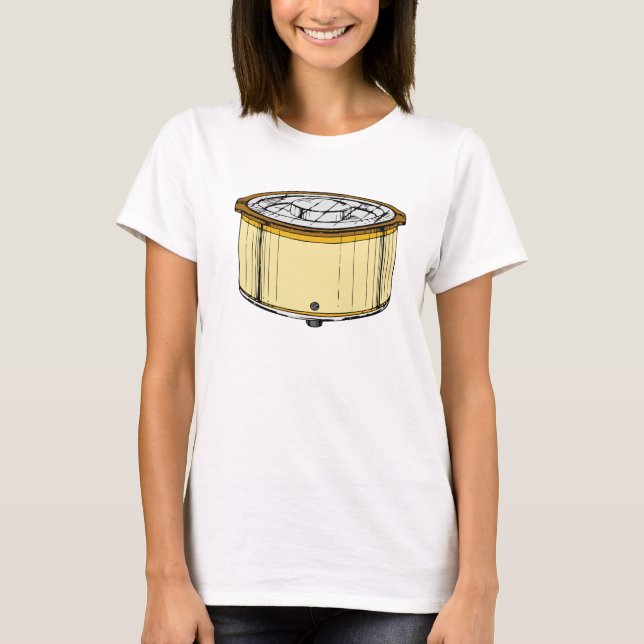 Bilskrällekrukaflickor T Shirt (Framsida)