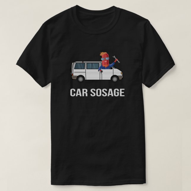 bilsos, ålder t4 t skjorta shirt (Design framsida)