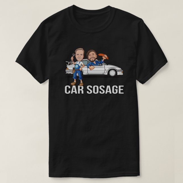 Bilsos för sotning, ålder 1e1 fs t shirt (Design framsida)