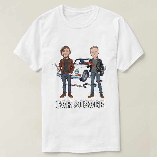 bilsosage sos ålder s12 Gr T Shirt (Design framsida)