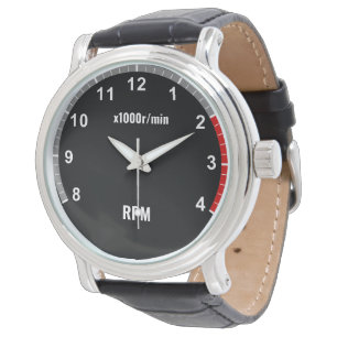 Biltakometer Watch - Auto Mechanic Wristwatch Armbandsur