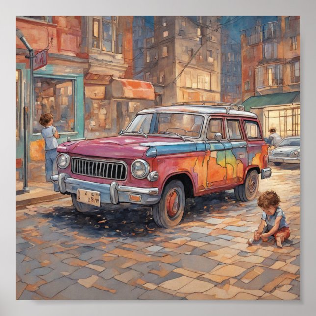 Bilteckningar Poster (Framsidan)