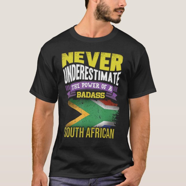 Biltong Boerewors & Braai Beers South African Day  T Shirt (Framsida)