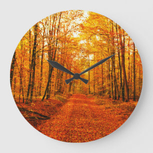 Bilturesque Autumn Way Ligcape Stor Klocka