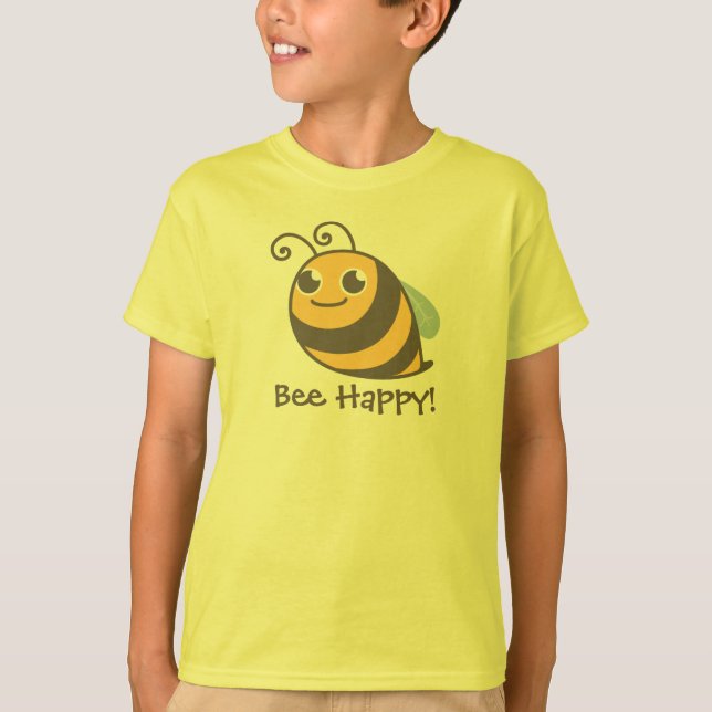 Bilycklig! Humla T Shirt (Framsida)