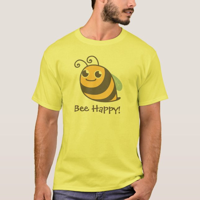 Bilycklig! Humla Tee Shirt (Framsida)
