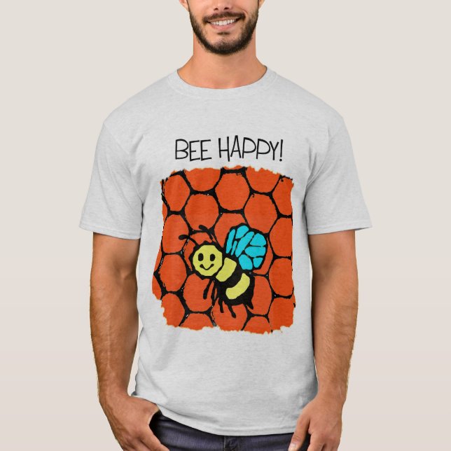 Bilycklig! T Shirt (Framsida)