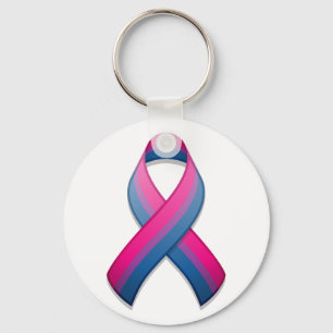 Bimedvetenhetband Keychain Nyckelring