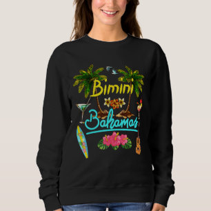 Bimini Bahamas Beach Summer Handflatan Surfa Sol S T Shirt