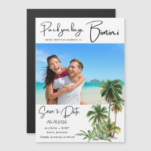 Bimini Bahamas Destination Wedding Spara datumet