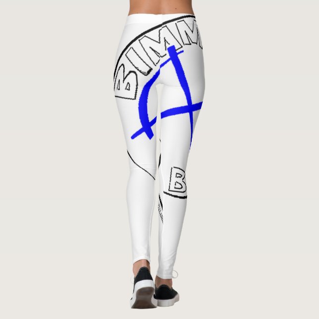 "Bimmer baby" damer - spåra mode Leggings (Baksida)