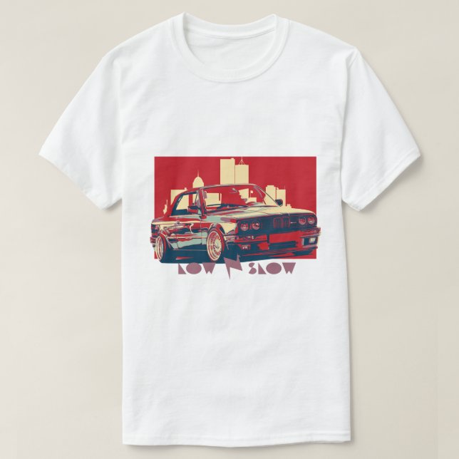Bimmer E30 T-shirt (Design framsida)