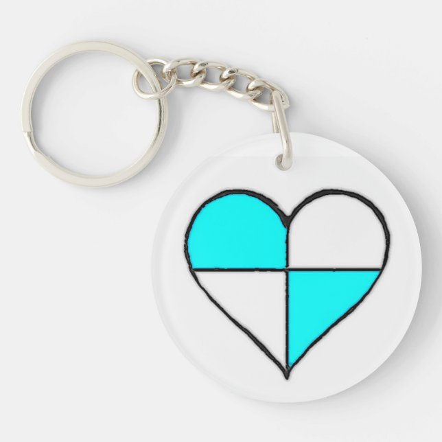 ~Bimmer Heart~ KEYCHAIN, ANPASSAT DET! (Framsidan)
