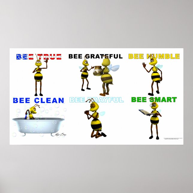 Bin A Bra Bee Poster (Framsidan)