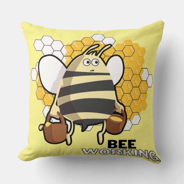 bin arbetar kudde (Framsida)