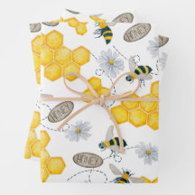 Bin, blommor och honung
