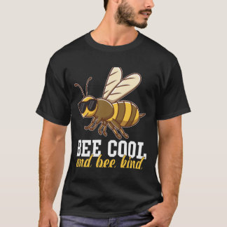 Bin Coola och bin Cute Bee Funny inspiration T Shirt