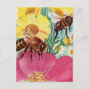 Bin gör honung vykort