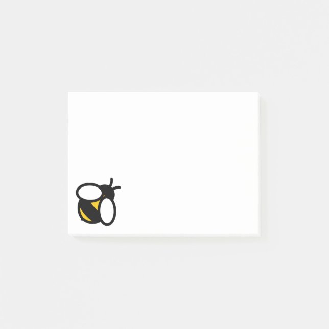 Bin, honungsbin, humlor post-it block (Framsida)