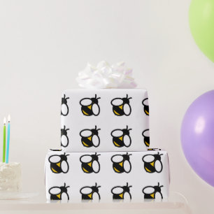 Bin, honungsbin, humlor presentpapper