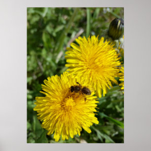 Bin i arbete poster