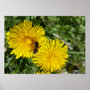 Bin i arbete poster
