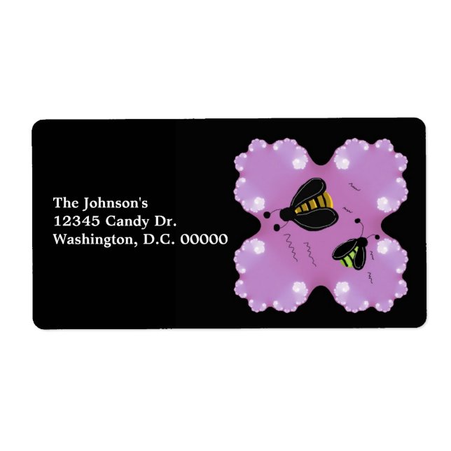 Bin i blommorna fraktsedel (Framsidan)