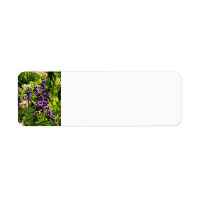 Bin i Garden Returadress Etikett (Framsidan)