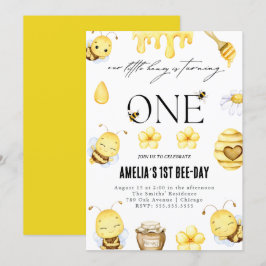 Bin inbjudan på födelsedagen