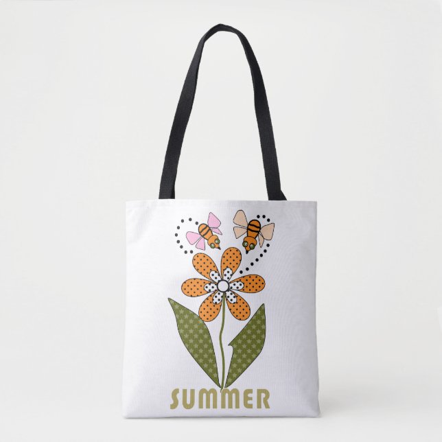 bin kärlek sommar och det gör jag också tygkasse (Framsida)