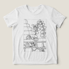 Bin med bikupa till färg t shirt