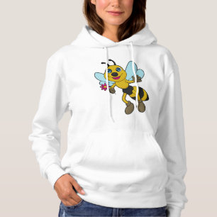 Bin med blomma t shirt