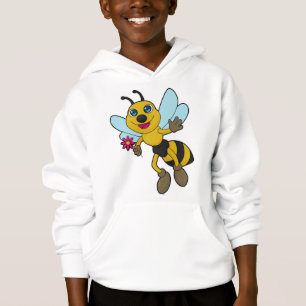 Bin med blomma t shirt