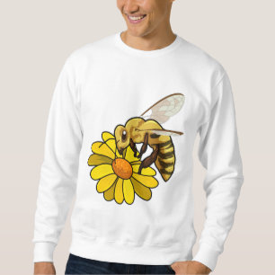 Bin med Blommar Lång Ärmad Tröja