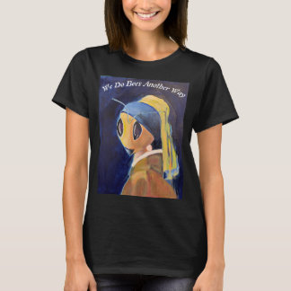 Bin med en öronmärkning t shirt