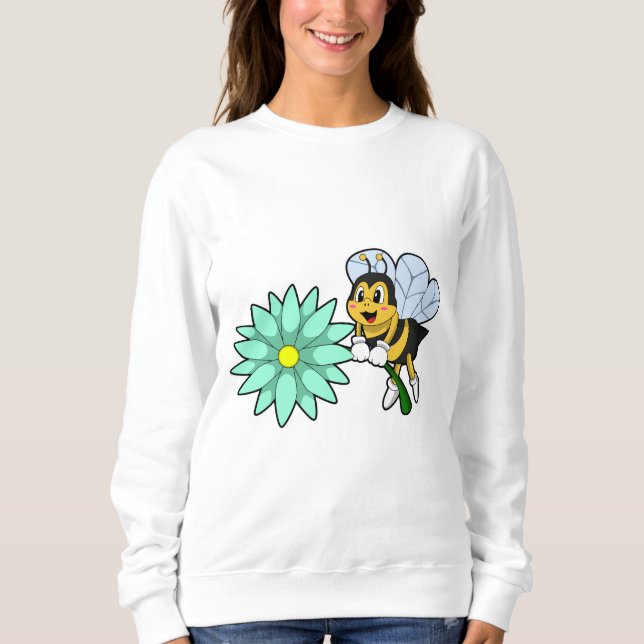Bin med Flower.PNG T Shirt (Framsida)