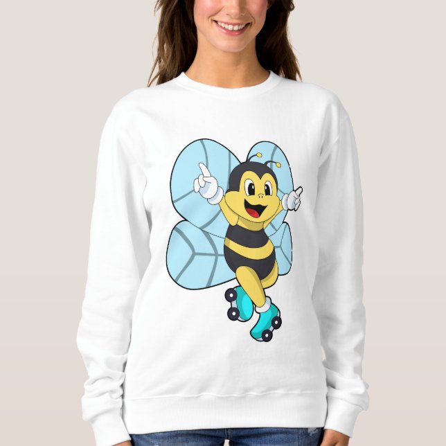 Bin med rullskridskor t shirt (Framsida)