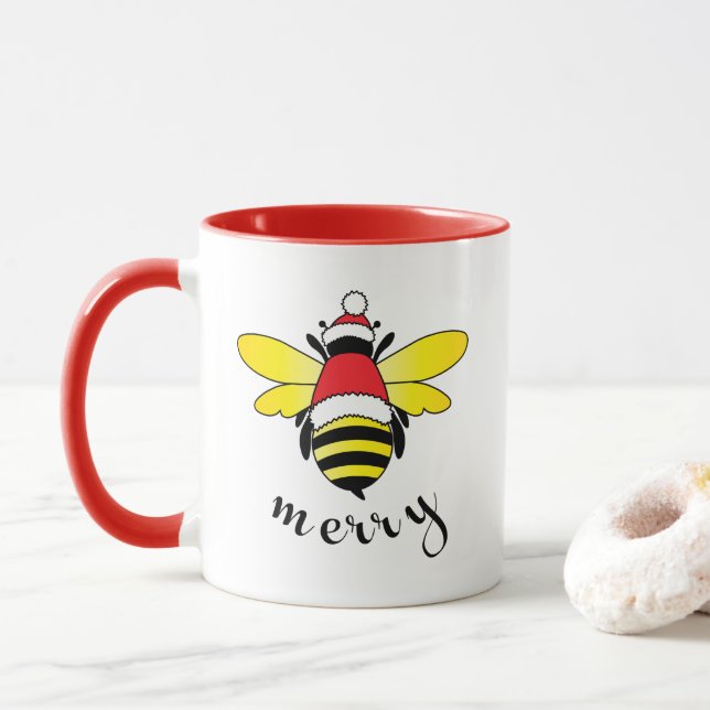 Bin Merry Helgdag Kopp/ Mugg (Med munk)